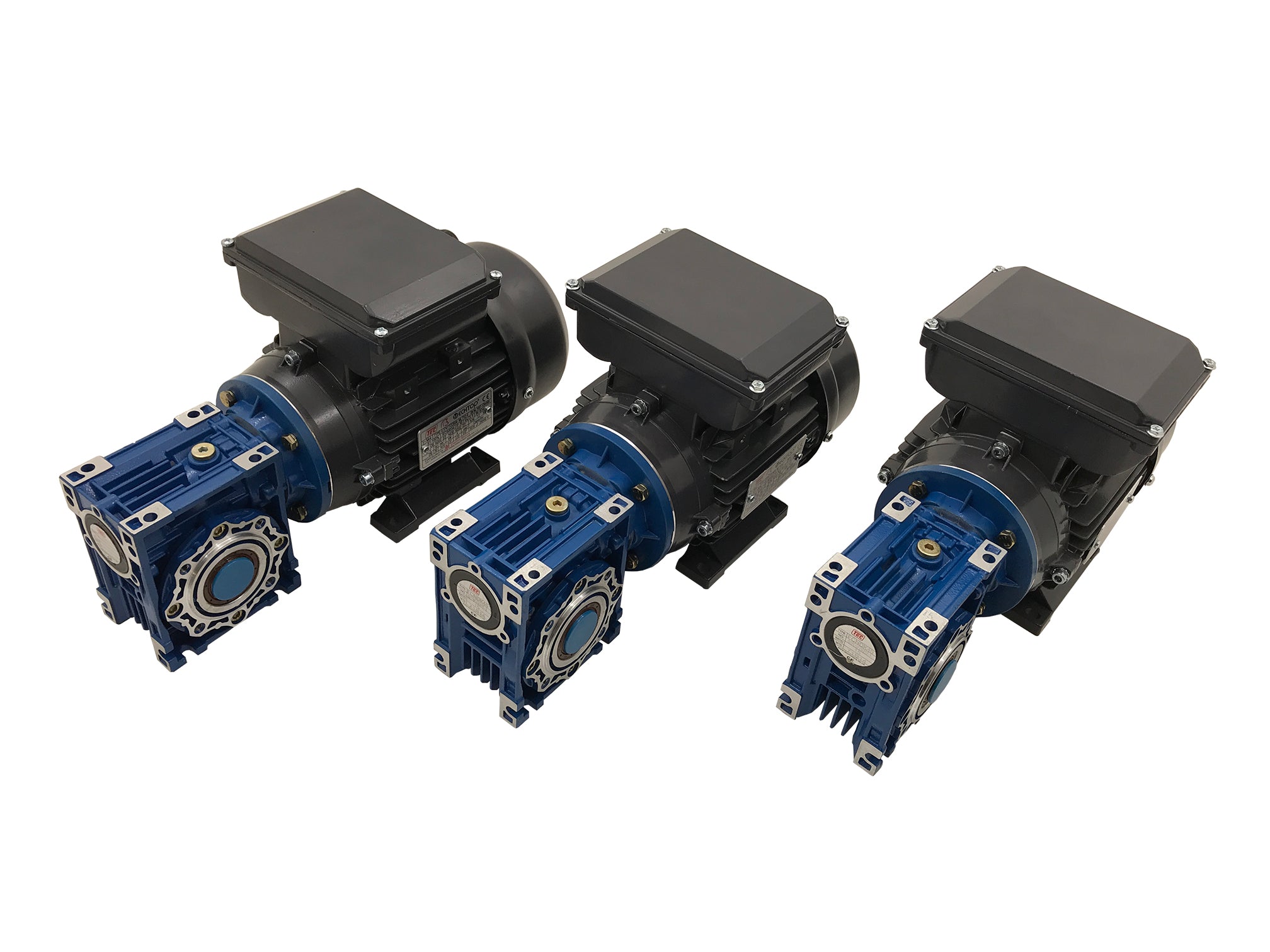 Trio of Motor Gearboxes