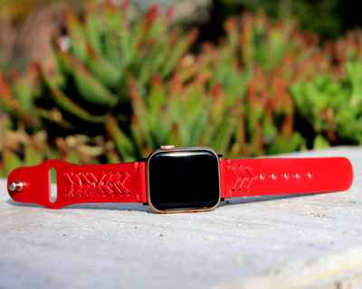  Moolia Braided Leather Strap Compatible with Apple