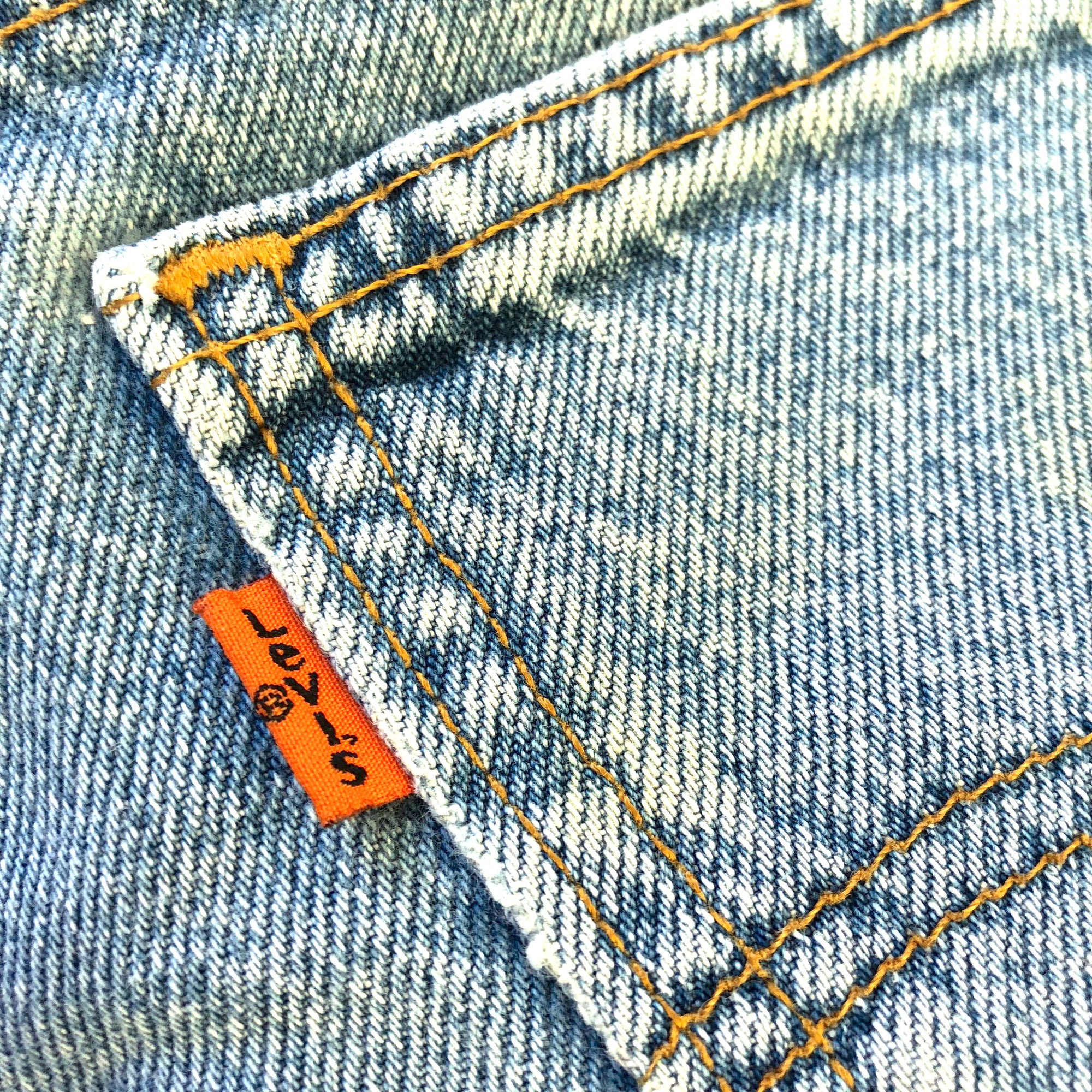 levis 615 orange tab