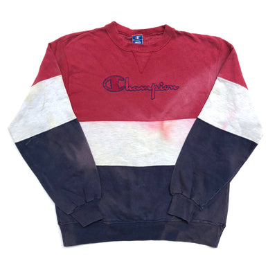 champion panel crew sweatshirt