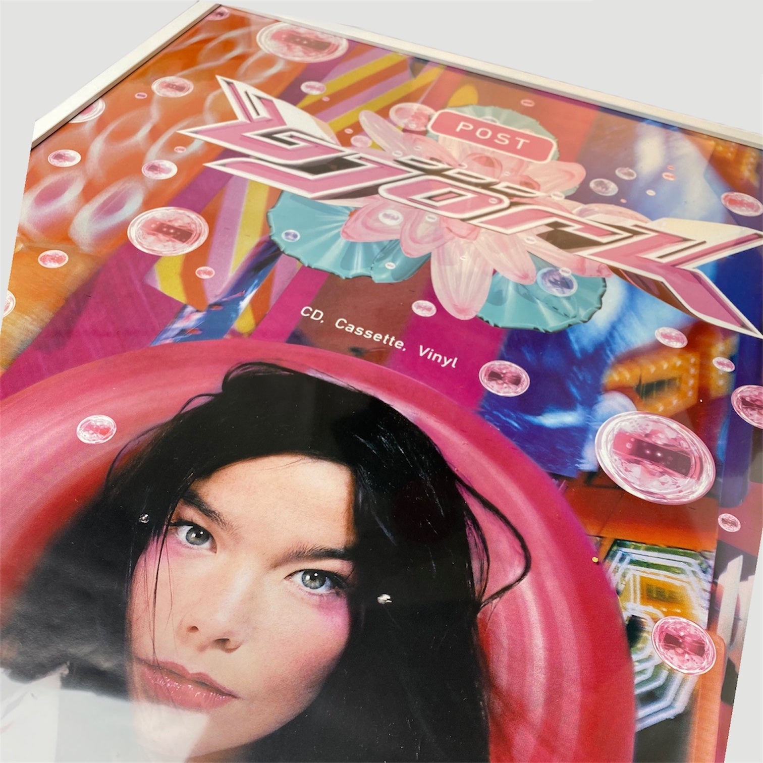 レコード】Bjork Post限定盤 カラー盤 ピンク-