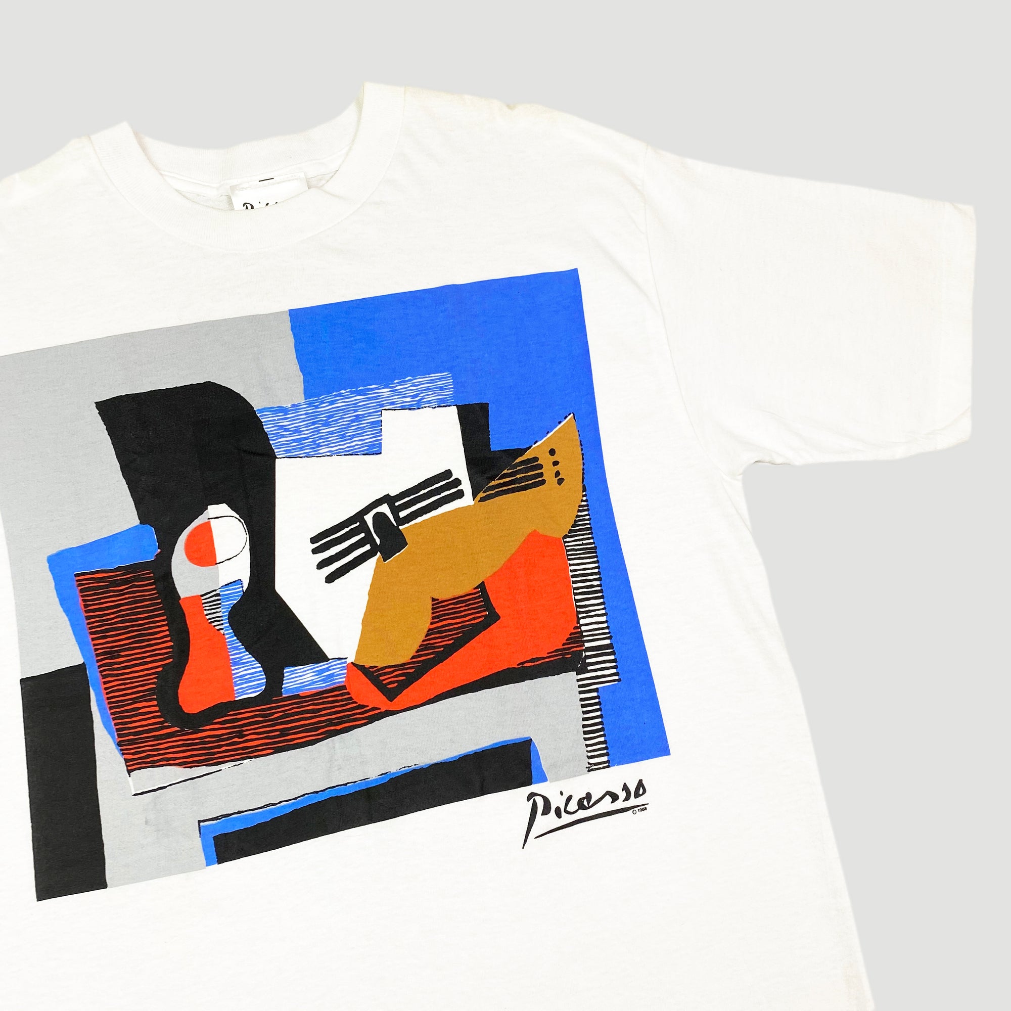 90s ピカソ picasso ヴィンテージ Tシャツ 当時物 昭和レトロ - Tシャツ