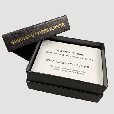 brian eno oblique strategies cards purchase