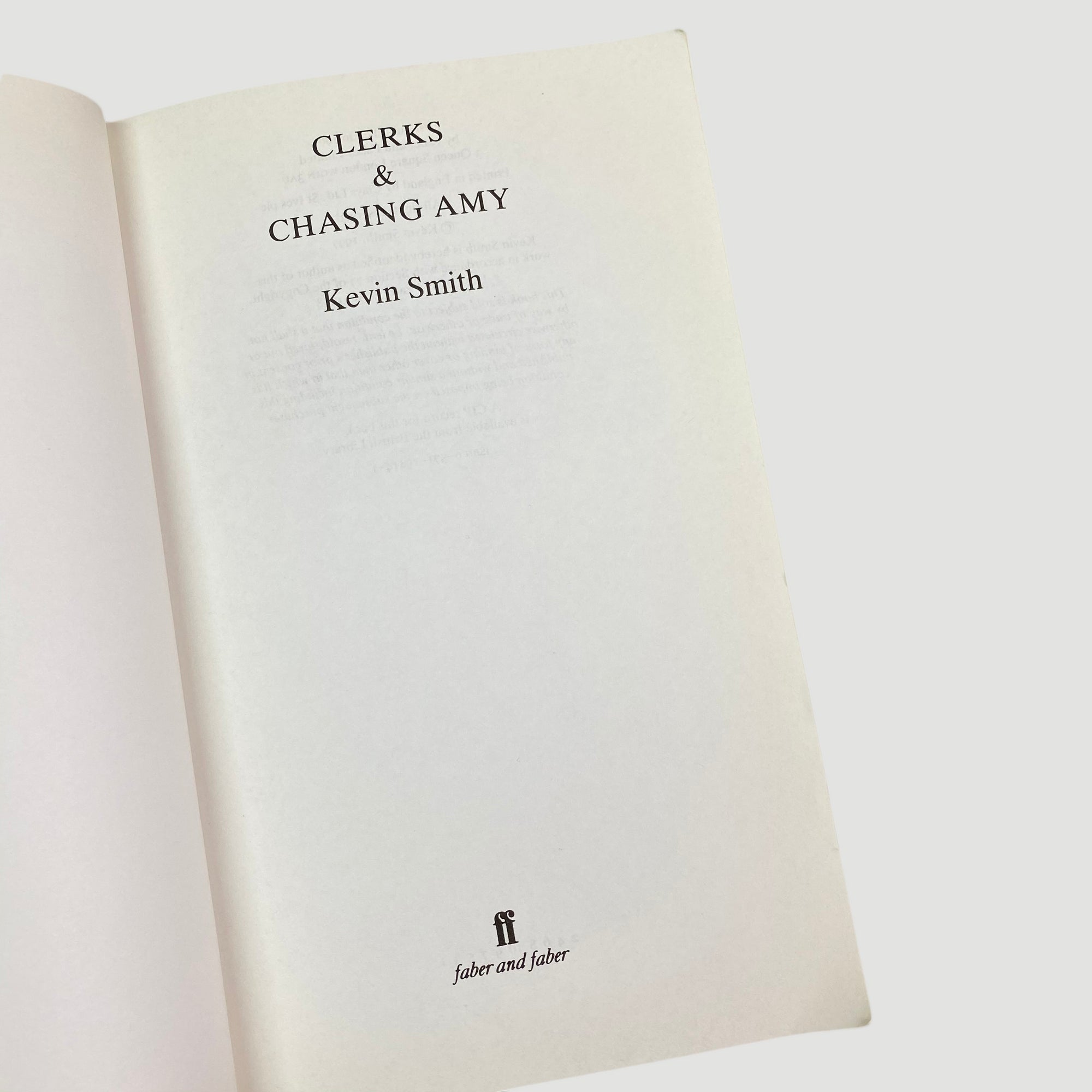 chasing amy screenplay book