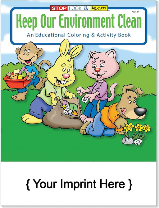 Personalized Coloring Books with Mask - Recycling, Make