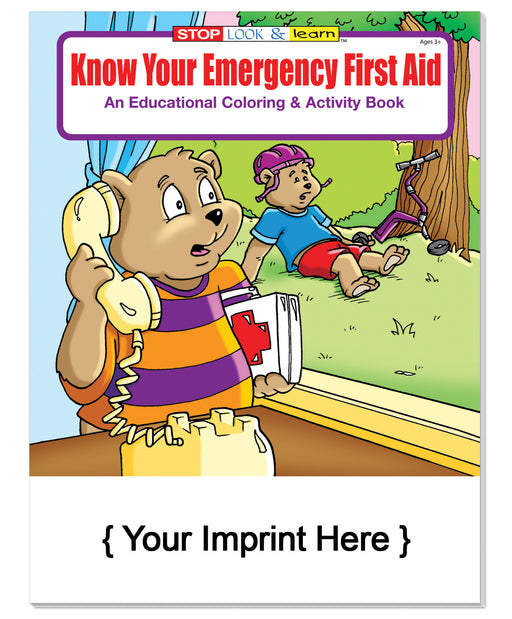 EMTs Help Save Lives - Bulk Coloring Books (250+) - Add Your Imprint — ZoCo  Products