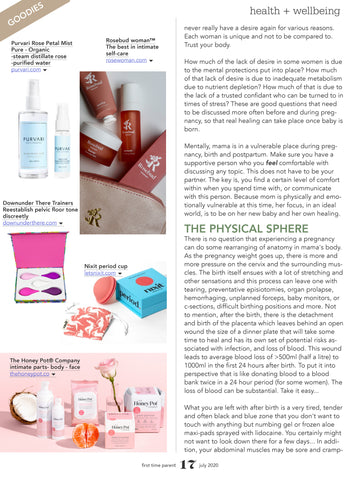 health and wellbeing article - goodies