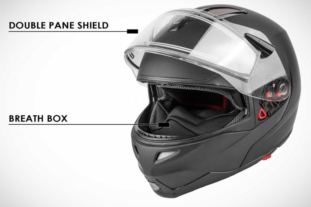 motorcycle helmet vs snowmobile helmet
