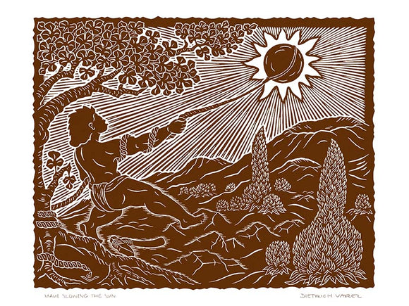 L79 Maui Slowing the Sun by Hawaii Artist Dietrich Varez – Dietrich ...