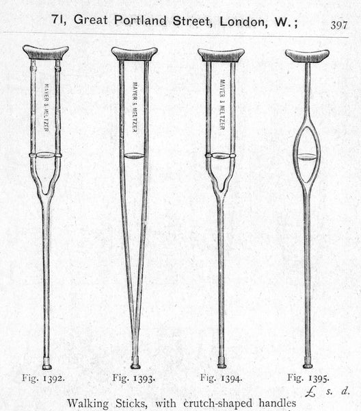 crutches-crutch blueprints-walking sticks