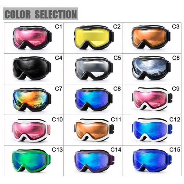 

UV Protection Ski Goggles (black & lemon)