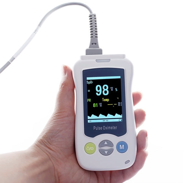 

Mini Handheld Blood Oxygen Monitor