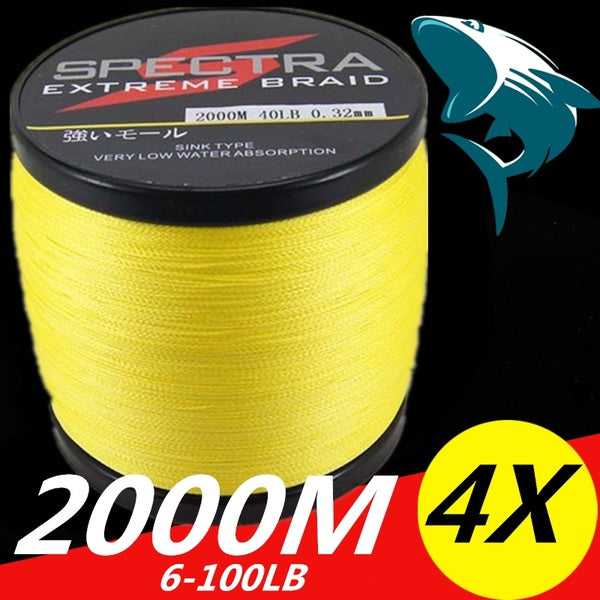 

Super Braided Fishing Line (2000M) (80 lb / fluorescentgreen)