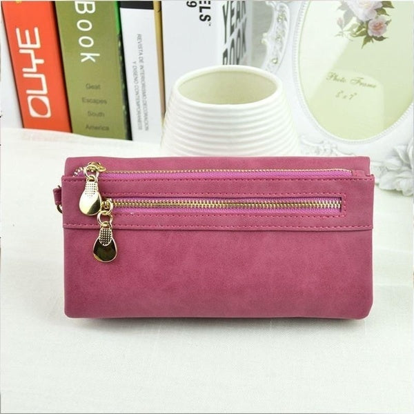 

Leather Wallet (red)