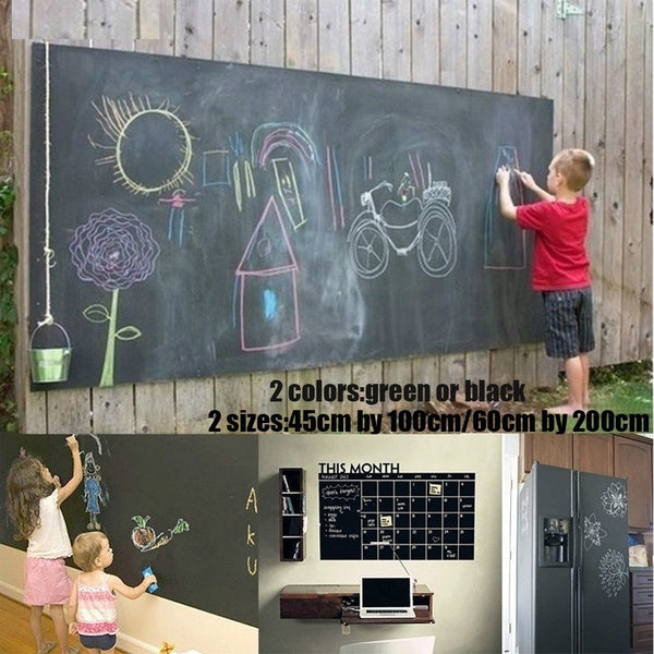 

Blackboard Sticker Removable (60cm by 200cm / black)