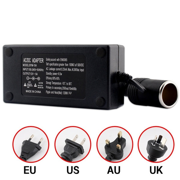 

Car Cigarette Lighter Power Adapter Socket Converter - 220V To 12V 2A 5A 8A 10A (12V 10A AU)