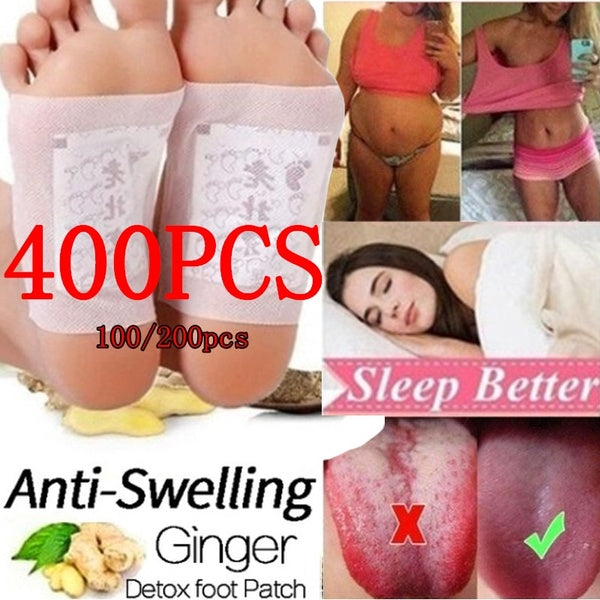 

400/200/100 Pcs Detox Foot Patch (100pcs(50pcs Pathes&50pcs Adherence))