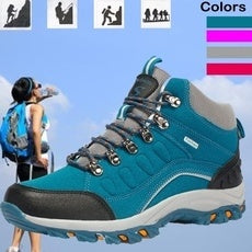 

Outdoor Mountain Trekking Boots (8.5 Women/7 Men(US) / blue)