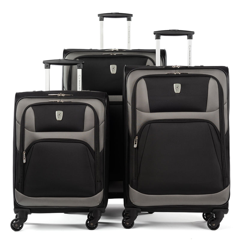 atlantic 3 piece luggage set