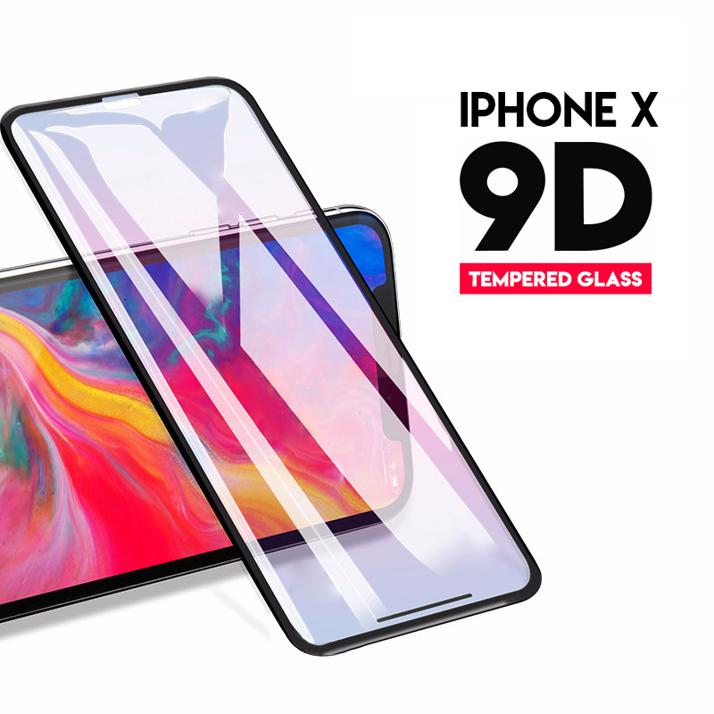 9d Tempered Glass For Iphone X 8 7 Glass 6s Plus The Bananas Store