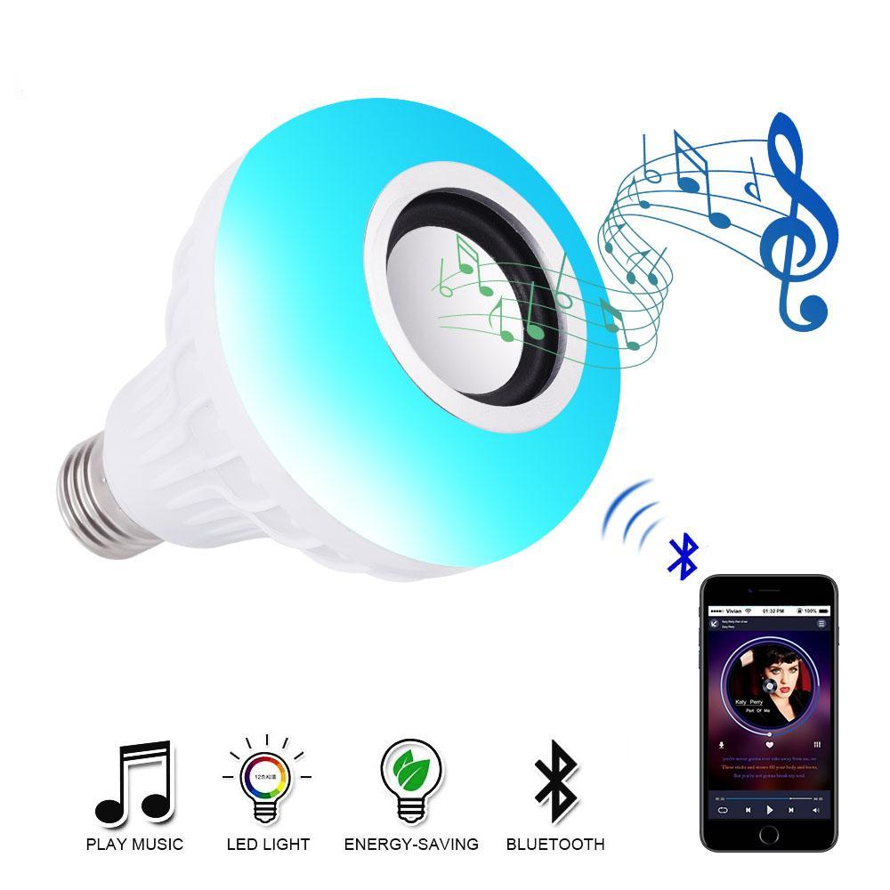 bluetooth led lamp speaker