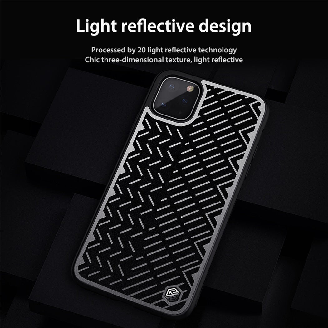 Herringbone Light Reflective Waterproof Back Case For Iphone 11 Pro Ma The Bananas Store