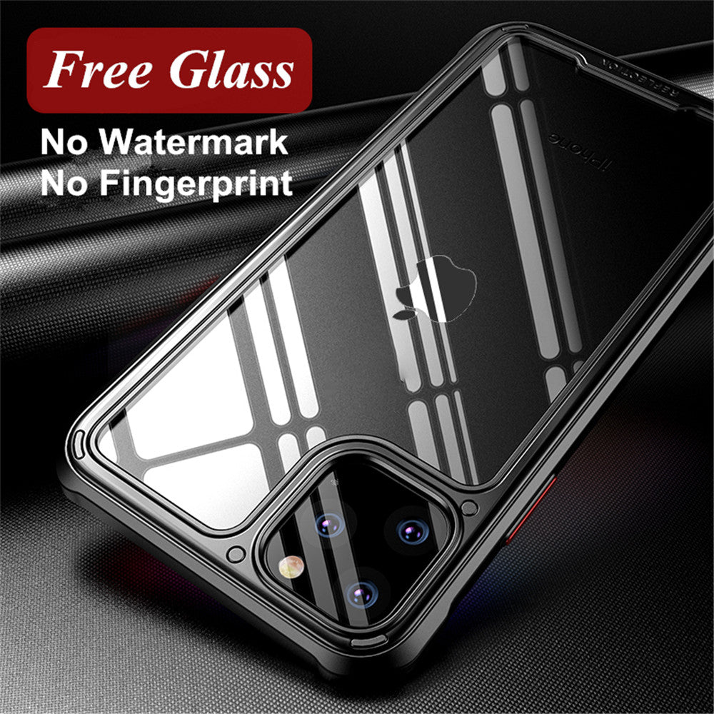 Luxury Shockproof Silicone Airbag Transparent Case For Iphone 11 Serie The Bananas Store