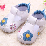 PU Leather Baby Shoes Newborn Flat First Walkers Princess