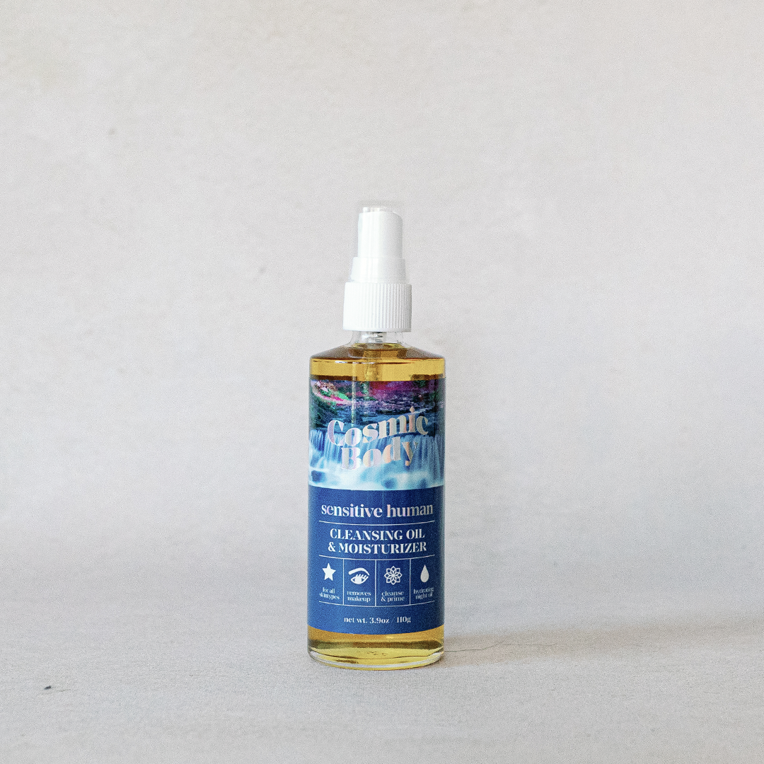 Sensitive Human Cleansing Oil + Moisturizer - Cosmic Body product image