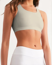 Load image into Gallery viewer, Althea Athletic Creamy Taupe Women&#39;s Seamless Sports Bra