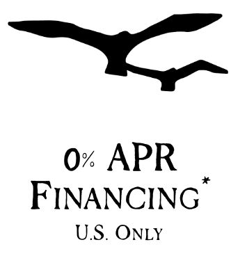 0% APR Financing US Only