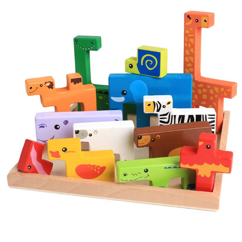 animal stacking blocks