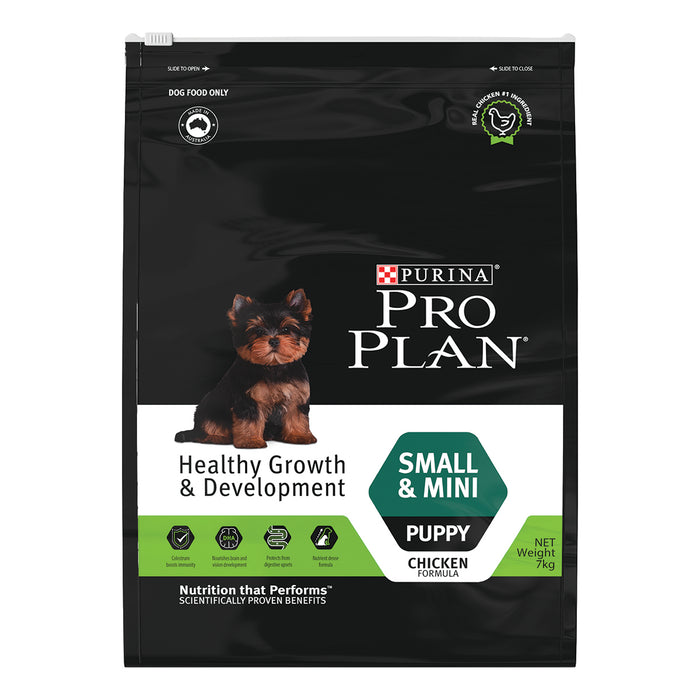 PRO PLAN Puppy Small & Mini Chicken Formula with Colostrum Dry Dog Food