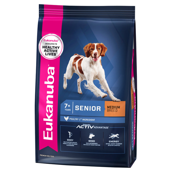 eukanuba senior medium breed 15kg