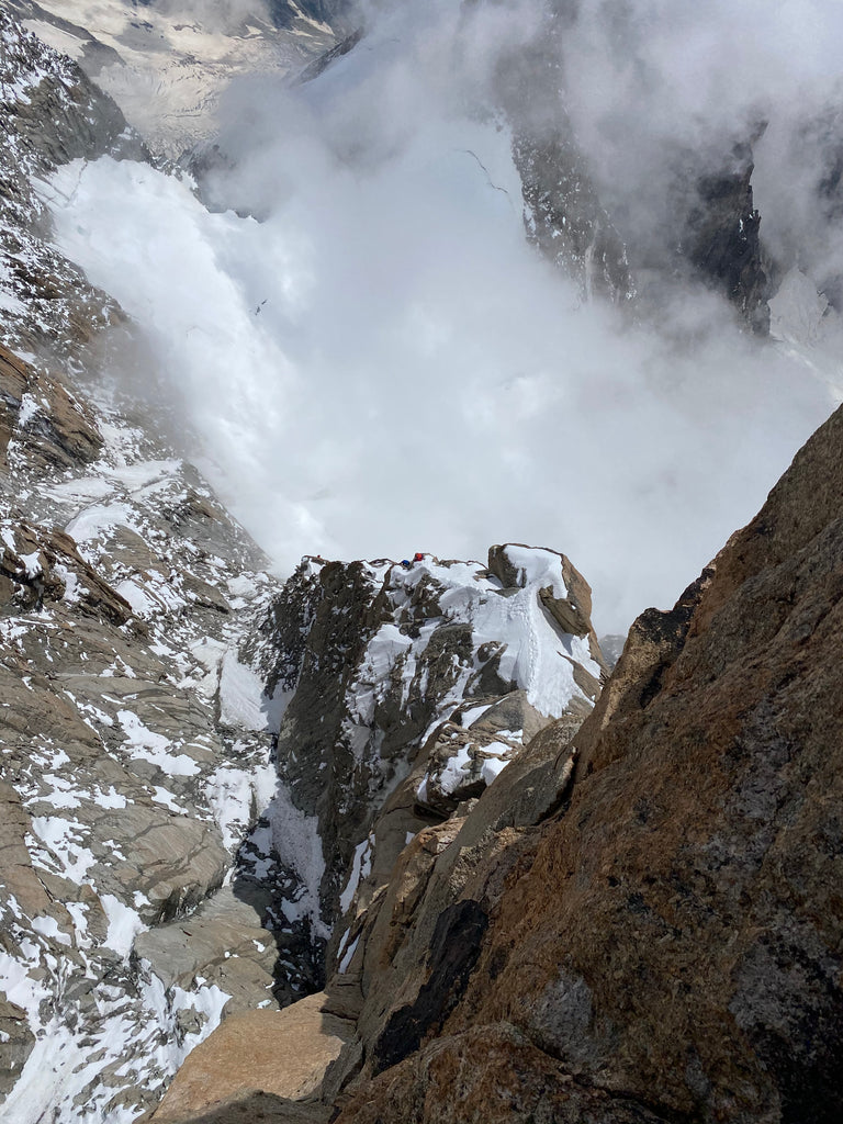 Central Pillar of Freney on Mont Blanc