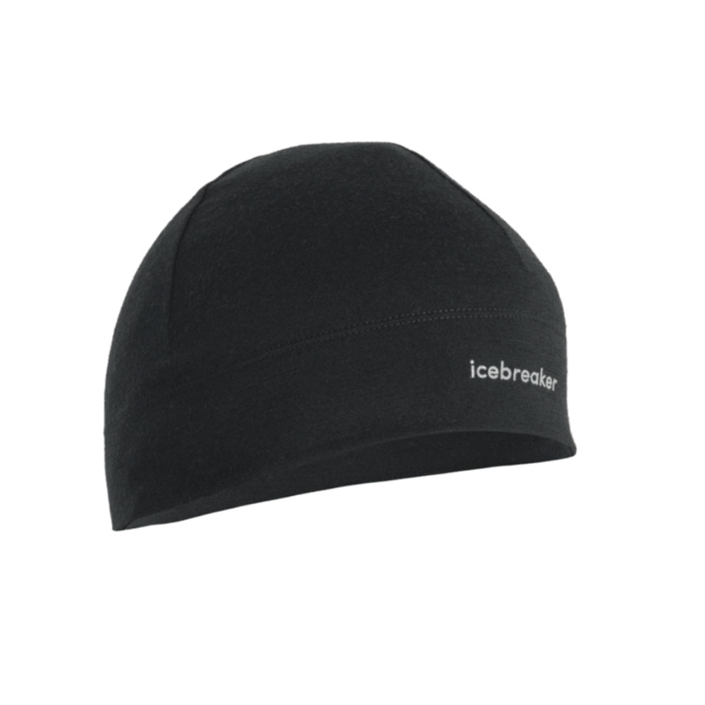 Icebreaker 260 Ridge Merino Beanie Black