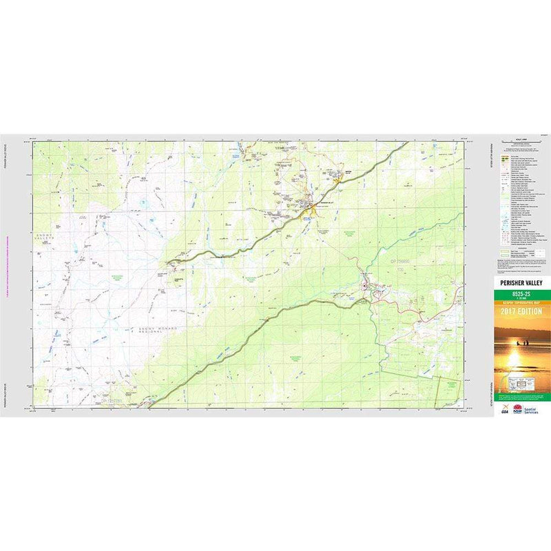 NSW Topographic Map Waterproof 125,000 Mont Adventure Equipment