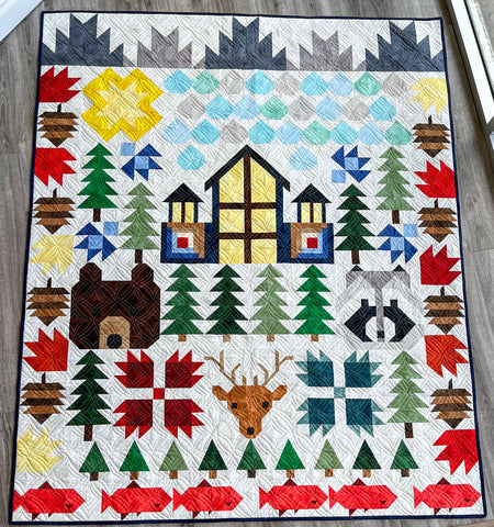 Pacific Northwest Life Quilt KIT Lamb Farm Designs