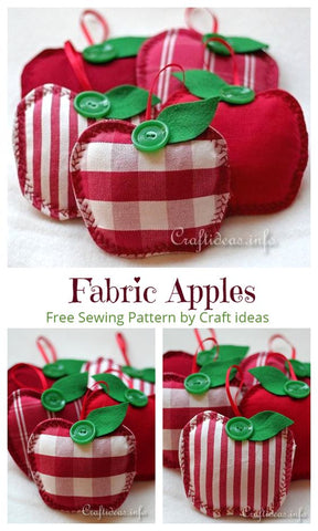 DIY Fabric Apples September Stash Box Subscription