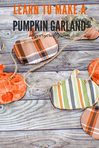 Autumn Pumpkin Garland September Stash Box Subscription