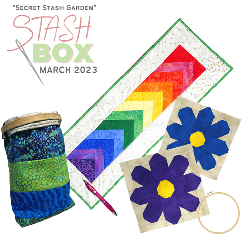 March 2023 Stash Box - Sewing Subscription Box
