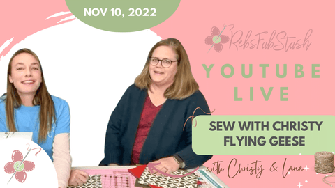 Live with Christy Flying Geese