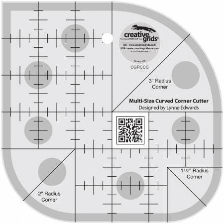 Quilting Ruler 8-1/2 x 12-1/2, Creative Grids : Sewing Parts Online