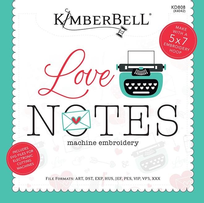 Download Love Notes Quilt Kit Embroidery Version Quilt Kit Kimberbell Desig