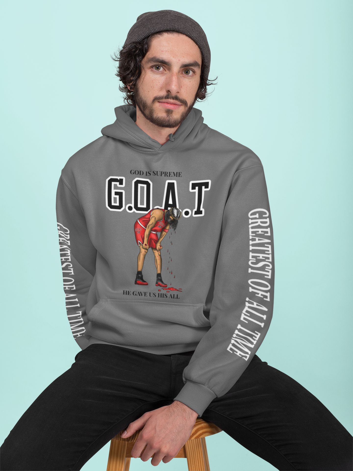 supreme hoodie goat