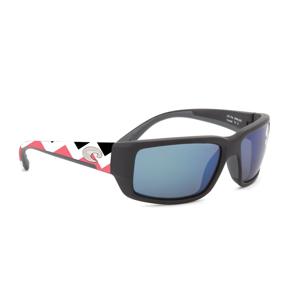 Stikke ud segment Høring Black Pink Chevron Skin For Costa Del Mar Fantail Sunglasses — MightySkins