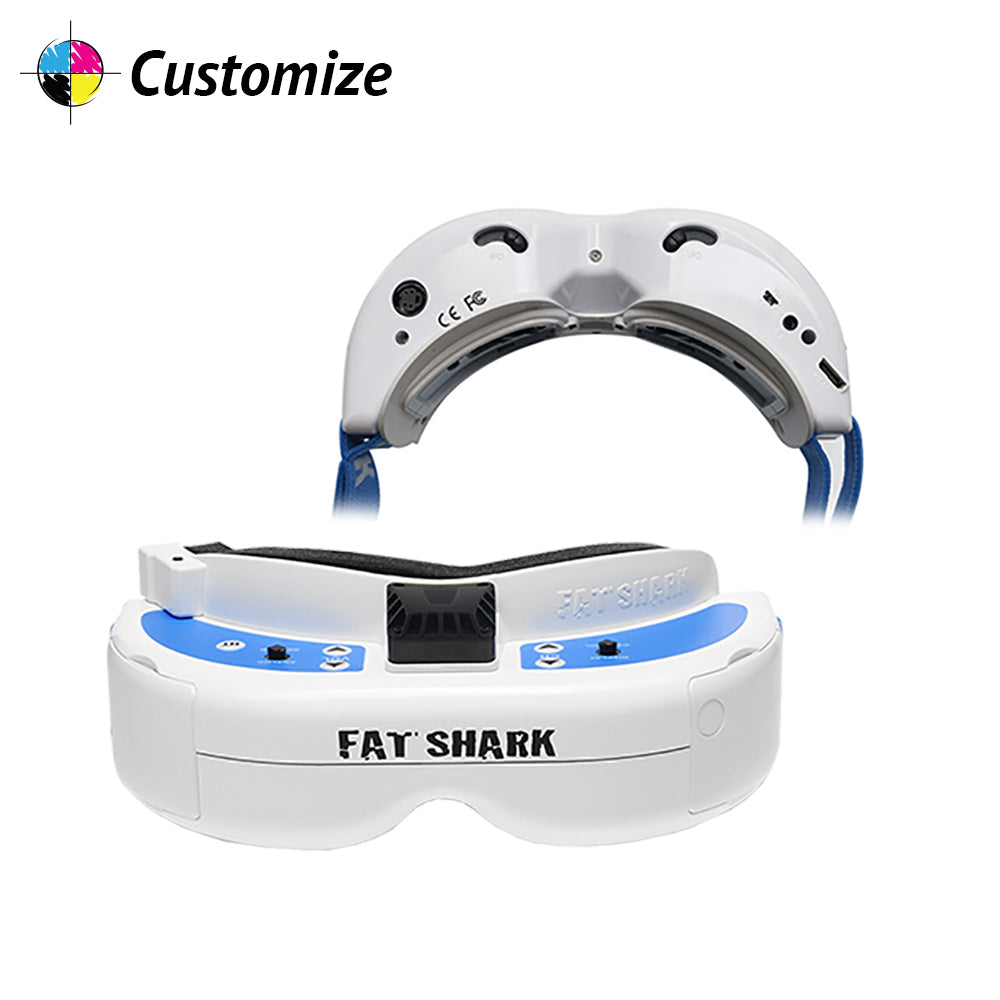 Fat Shark Dominator V3 Custom Wraps & Skins