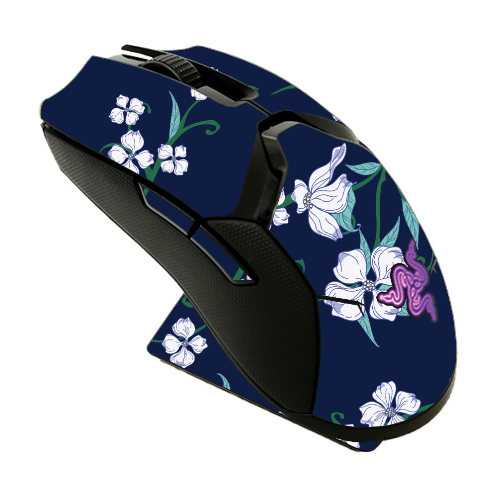 White Freesia Skin For Razer Viper Ultimate Mightyskins