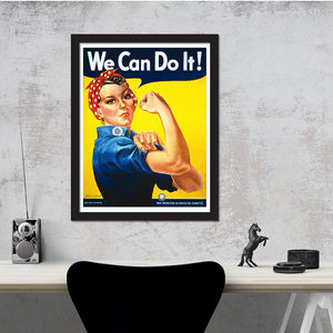 Feminist Icon Rosie The Riveter We Can Do It Poster Young N Refined