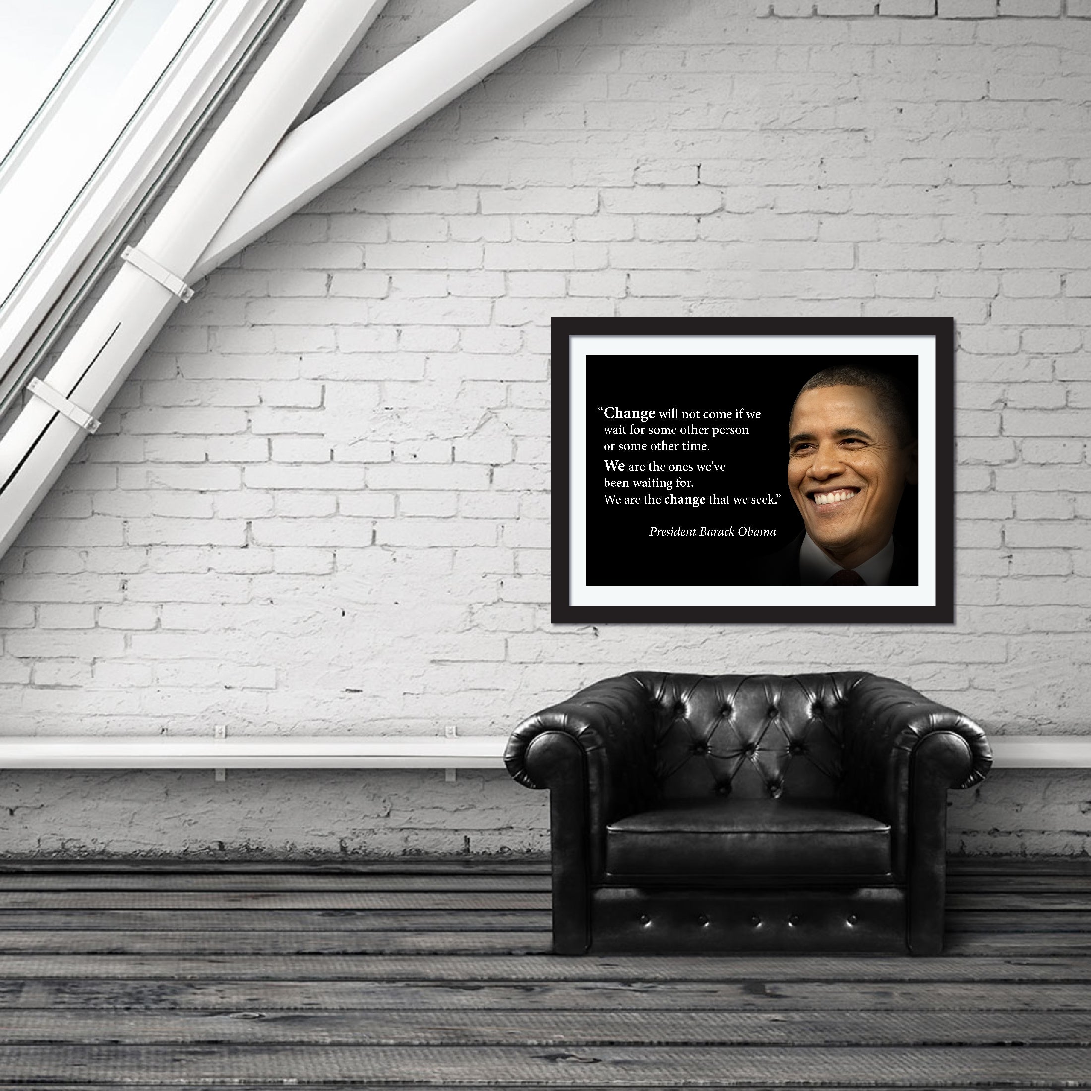 Barack Obama Poster Motivational Quote Young N Refined Young N Refined